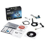 ASUS AC55BT AC1200 WiFi Bluetooth PCIe Wireless Adapter Card - Image 5