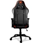 Cougar Armor One Gaming Chair Breathable PVC Leather, Black-Orange - Image 3