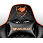 Cougar Armor One Gaming Chair Breathable PVC Leather, Black-Orange - Image 4