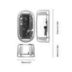 ORICO 6139C3 3.5 inch Transparent USB3.1 Type-C Hard Drive Dock - Image 2