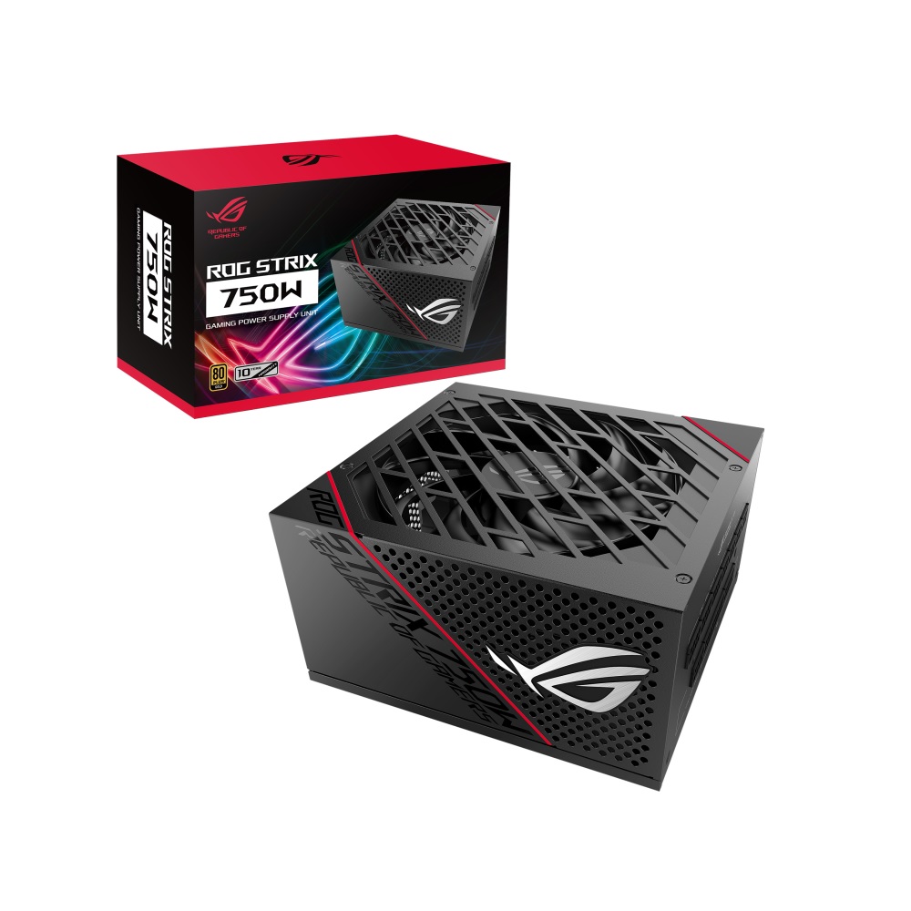 ASUS ROG Strix 750W Gold PSU Power Supply 80 Plus Gold - Black