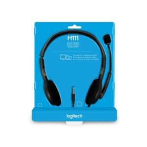 Logitech H111 Stereo Headset, 3.5mm jack