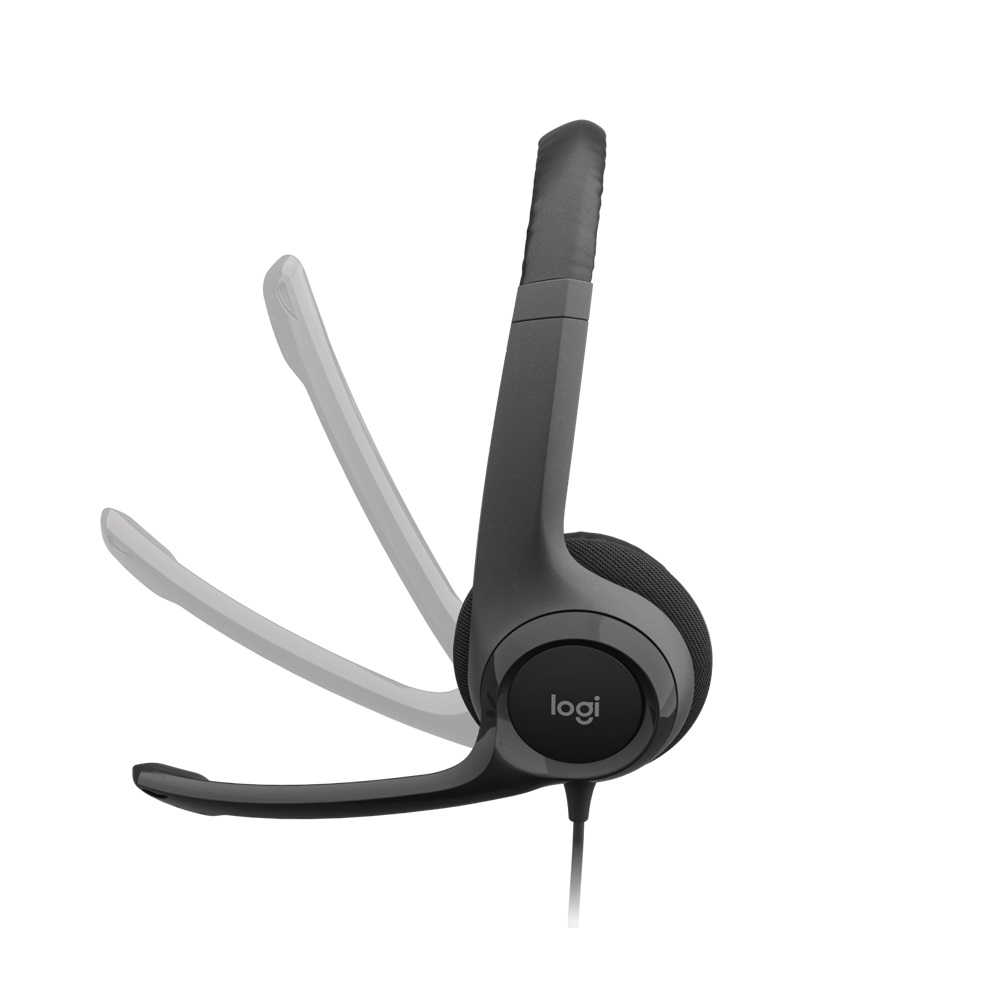 Logitech H390 USB-C Headset in-line controls, Noise Cancelling Mic - Image 2