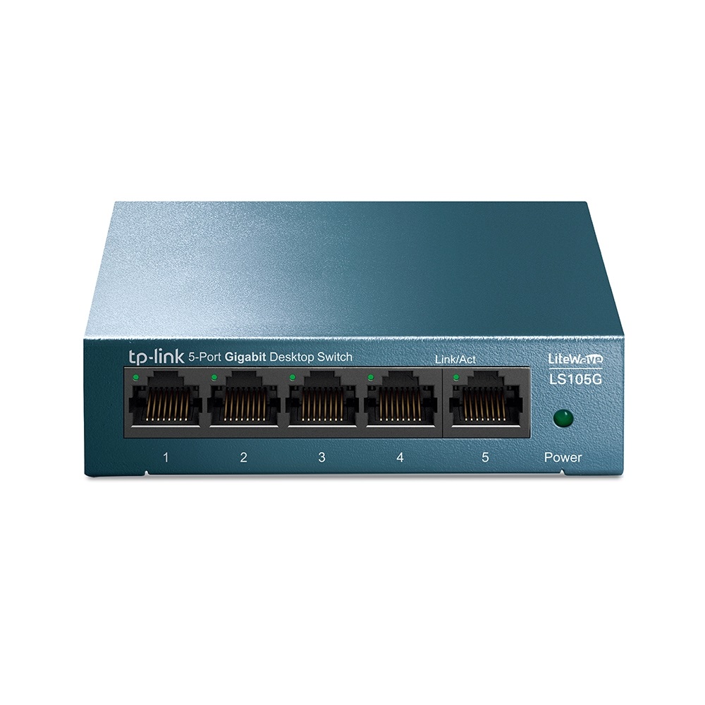 TP-Link LS105G 5Port Gigabit Network Switch Metal Casing - Image 3
