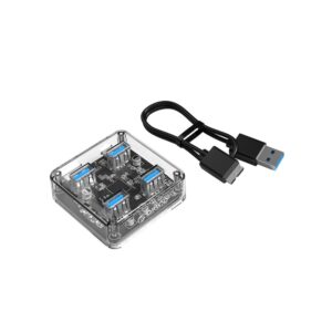 Orico MH4U 4-Port Transparent USB 3.0 HUB