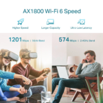 TP-Link RE605X AX1800 WiFi 6 Wireless Range Extender - Image 7