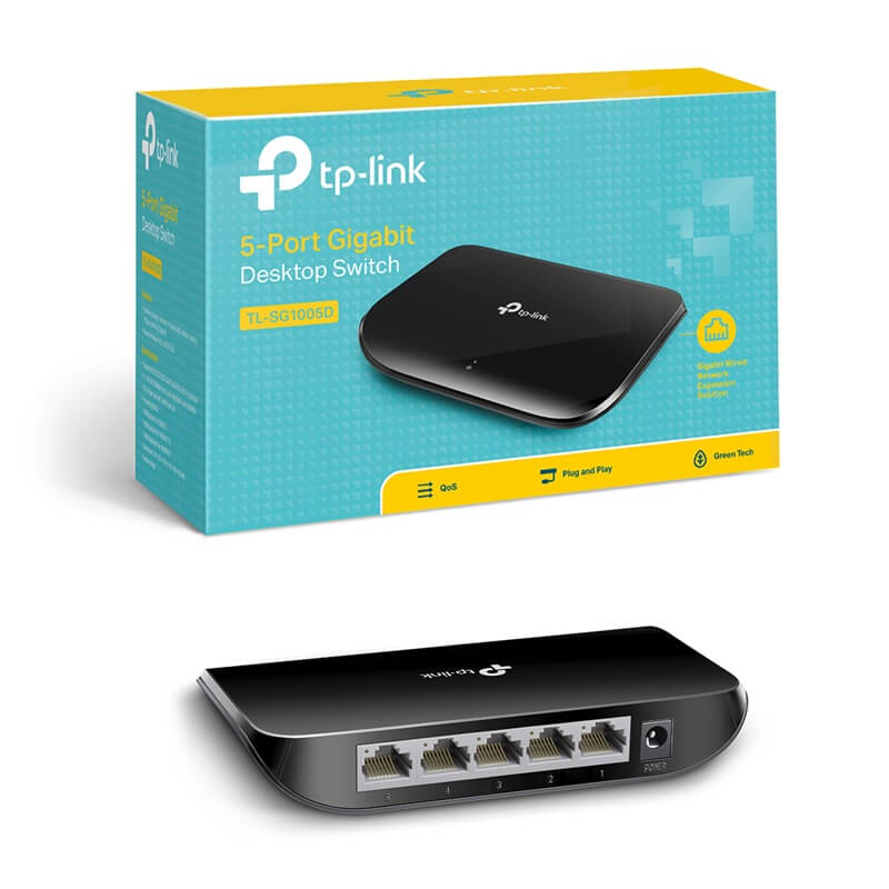 TPLINK SG1005D 5-Port Gigabit Network Switch