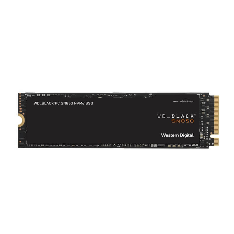 WD 500GB SN850 Black M.2 NVMe SSD PCIe Gen4 PS5, 7000MB/s