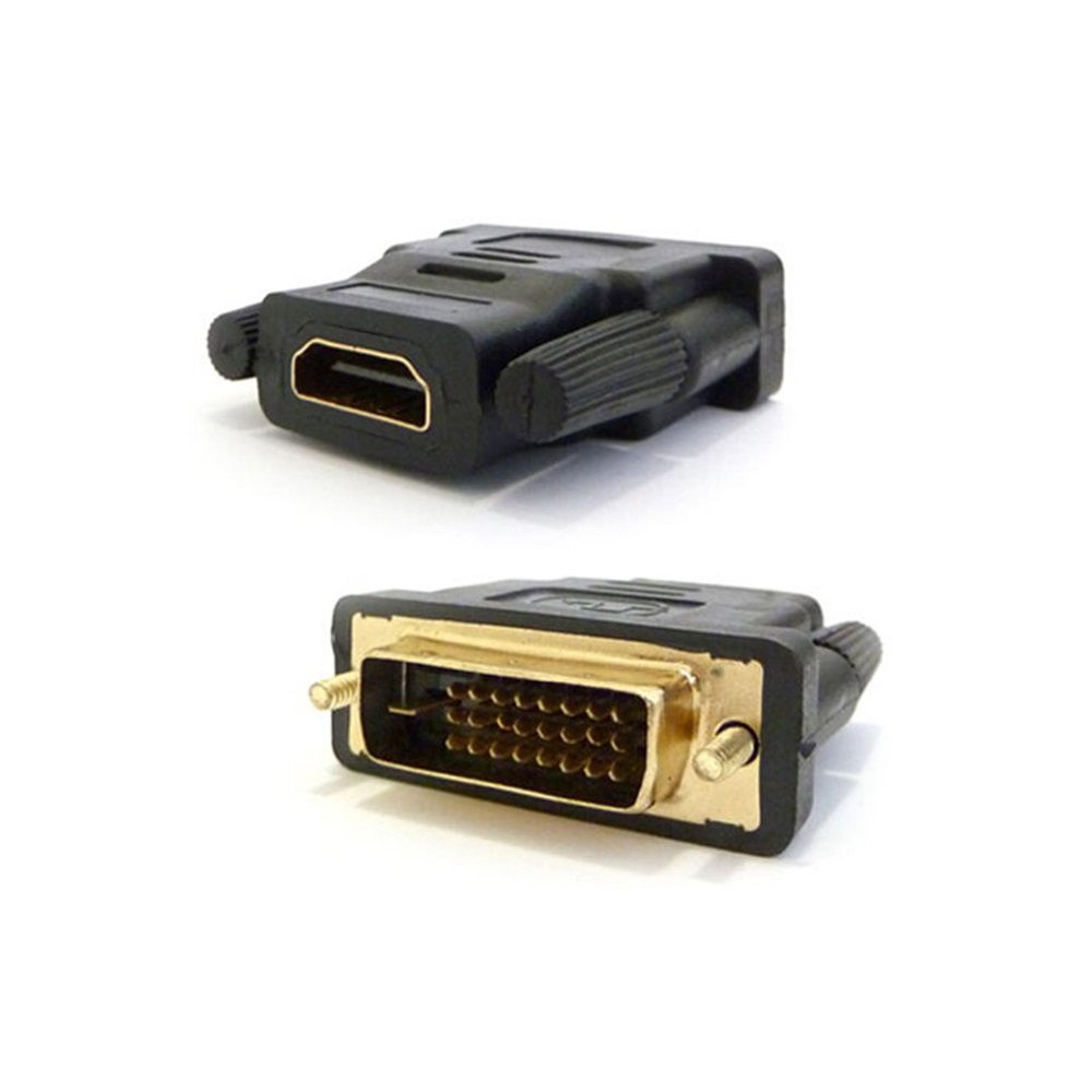 DVI to HDMI Adapter, DVI 24+1 Male to HDMI Female Connector