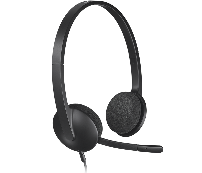 Logitech H340 USB Headset Noise Canceling Microphone - Image 2