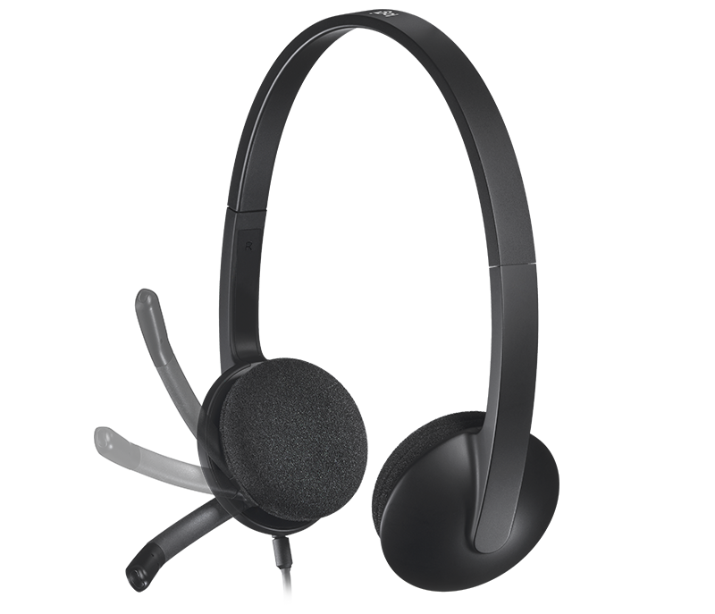 Logitech H340 USB Headset Noise Canceling Microphone - Image 3