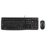 Logitech MK120 USB Keyboard Mouse Wired Combo