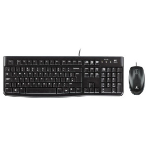 Logitech MK120 USB Keyboard Mouse Wired Combo