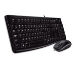 Logitech MK120 USB Keyboard Mouse Wired Combo - Image 3