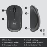 Logitech MK295 Silent Wireless Combo Keyboard & Mouse (English/Arabic) - Image 3