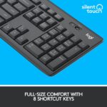 Logitech MK295 Silent Wireless Combo Keyboard & Mouse (English/Arabic) - Image 2