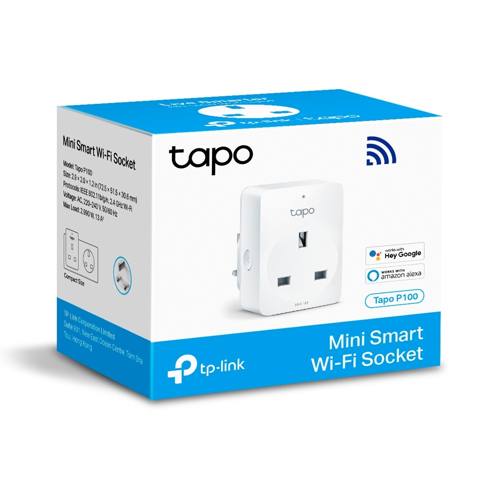 TP-LINK Tapo P100 Mini Smart WiFi Socket Plug