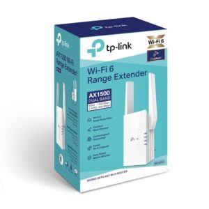 TP-Link RE505x AX1500 WiFi 6 Wireless Dual Band Range Extender