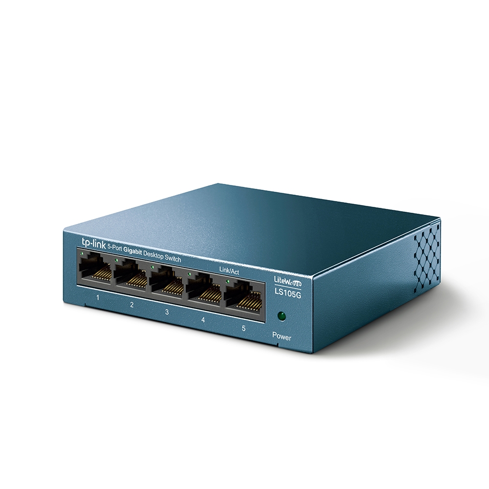 TP-Link LS105G 5Port Gigabit Network Switch Metal Casing - Image 4