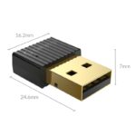 Orico BTA508 Bluetooth 5.0 USB Adapter (BTA-508) - Black - Image 4