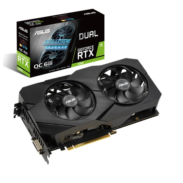 ASUS 6GB RTX2060 DUAL EVO OC Edition VGA Graphic Card
