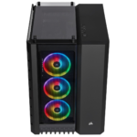 Corsair Crystal Series 680X RGB Gaming PC Case 4-Fans, Black - Image 2