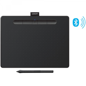 Wacom Intuos CTL6100W Bluetooth Creative Pen Tablet Medium - Black