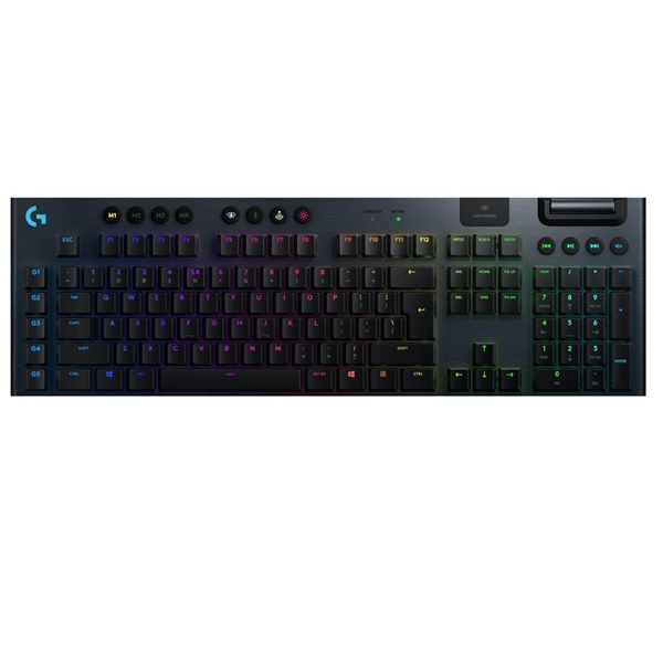 Logitech G915 Tactile LIGHTSPEED Wireless RGB Mechanical Gaming Keyboard