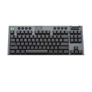 Logitech G915 TKL - Tactile TenKeyLess Wireless RGB Mechanical Gaming Keyboard - Carbon