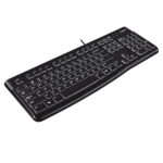 Logitech K120 Desktop USB Wired Keyboard - Arabic English - Image 2