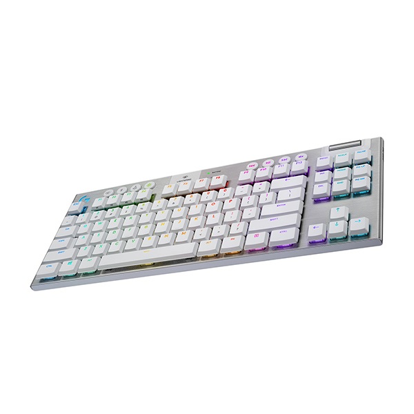 Logitech G915 TKL White - Tactile Tenkeyless Wireless Mechanical Gaming Keyboard - Image 3
