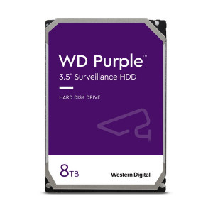 WD 8TB Purple Surveillance Hard Drive, 215MB/s