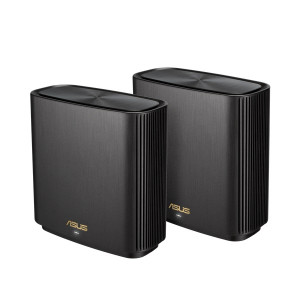 ASUS ZenWiFi XT8 AX6600 WiFi 6 Tri-band Gigabit Mesh System, 2-Pack Black