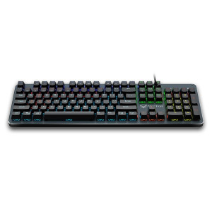 MeeTion MK007 Mechanical Gaming RGB Keyboard, Blue Switch - Arabic English - Image 5