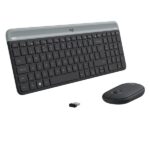 Logitech MK470 Slim Wireless Combo Keyboard Mouse - Arabic /English - Image 2