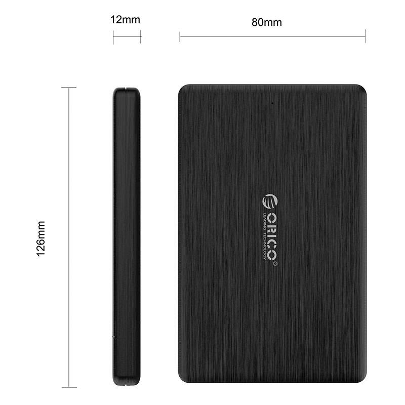 Orico 2578 2.5 inch USB3.0 Hard Drive Enclosure - Image 2