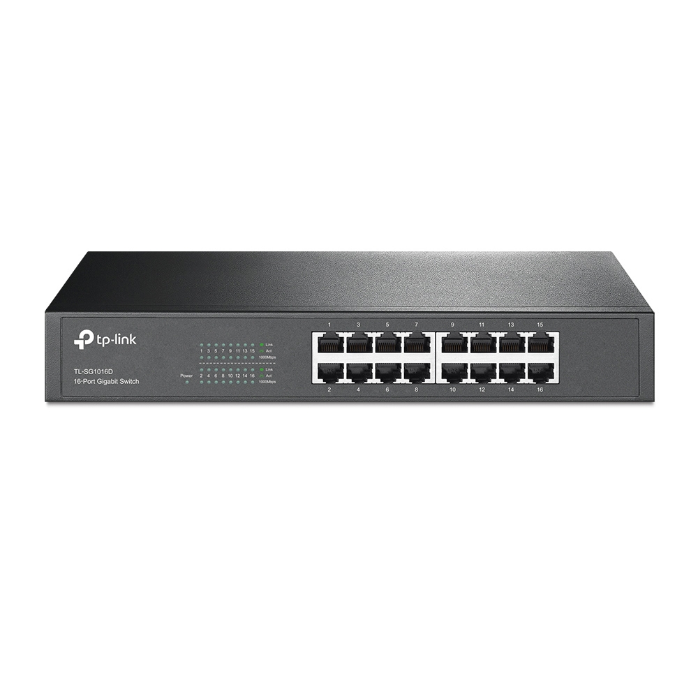 TP-Link SG1016D 16-Port Gigabit Desktop/Rackmount Switch - Image 2