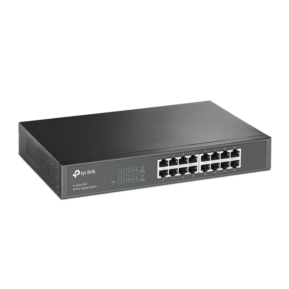 TP-Link SG1016D 16-Port Gigabit Desktop/Rackmount Switch - Image 3