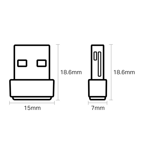 TP-Link T2U AC600 Nano Wireless USB Adapter - Image 3