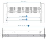 QNAP Rail Kit for Rackmount Models, B02 - Image 2