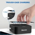 Huntkey SUA109 Fast Wireless Charger 10W with 2 USB Ports - Image 2