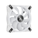 Corsair QL120 iCUE RGB 120mm PWM Single Fan - White - Image 2