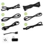 EVGA SuperNOVA 1300 P+, 80+ PLATINUM PSU 1300W, Fully Modular Power Supply - Image 4