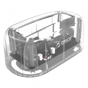 Orico 6139U3 3.5 inch Transparent USB3.0 Hard Drive Dock