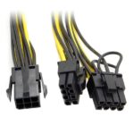 VGA Power Extension 6pin to 8pin Dual GPU Converter Adapter - Image 2