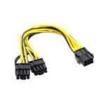 VGA Power Extension 6pin to 8pin Dual GPU Converter Adapter - Image 3