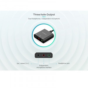 ORICO External USB Sound Card Adapter - SKT3 - Image 4