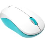 Aigo M35 2.4G Wireless Mouse, White-Green - Image 3