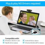 Webcam Full HD 1080p Microphone Mountable Camera - Image 4