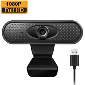 Webcam Full HD 1080p Microphone Mountable Camera